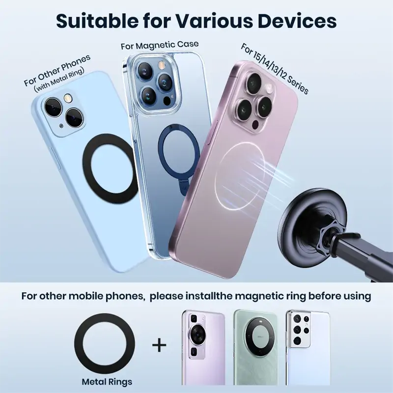 D48X magsafe telefontartó szélvédőre