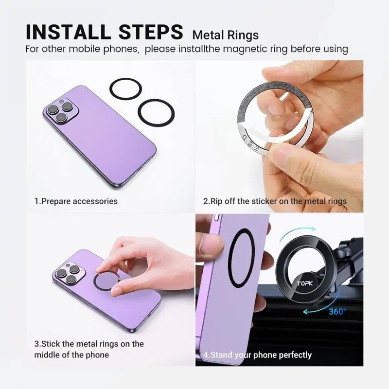 D52X magsafe telefontartó szélvédőre