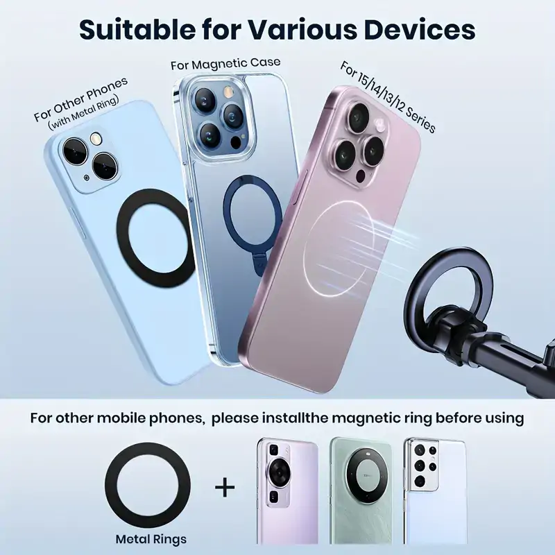D52X magsafe telefontartó szélvédőre