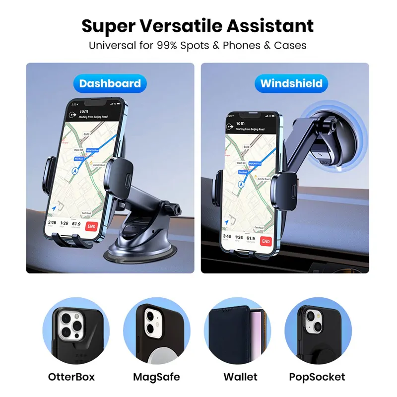 D35X univerzális telefontartó szélvédőre