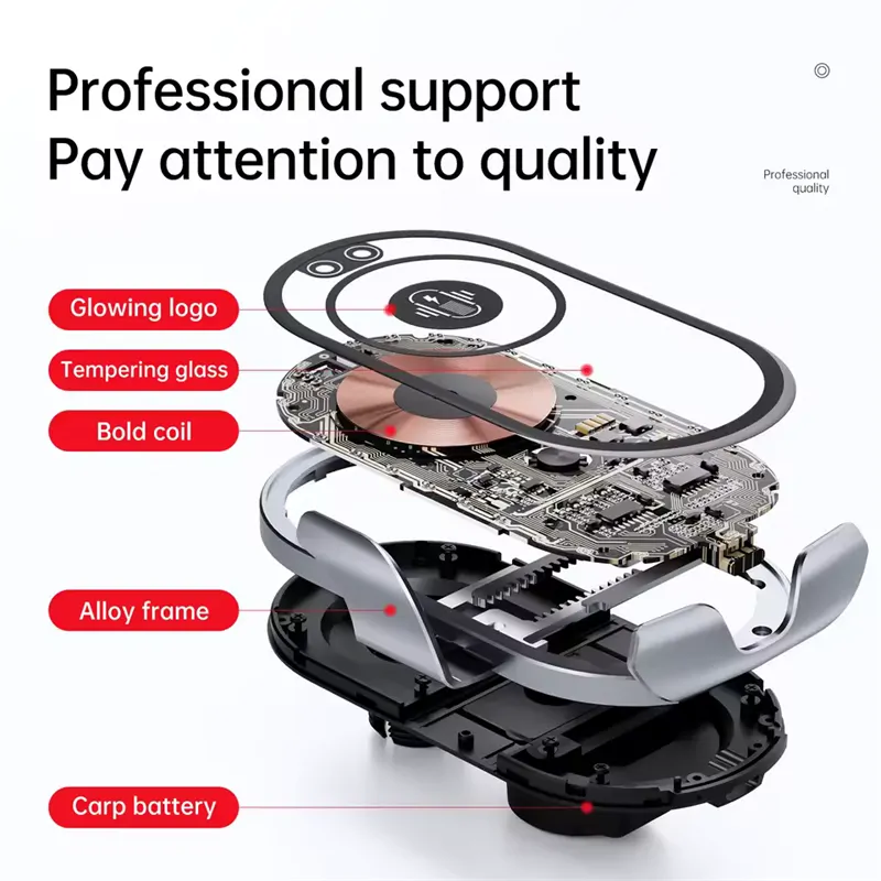 M11 Szenzoros telefontartó vezeték nélküli töltéssel