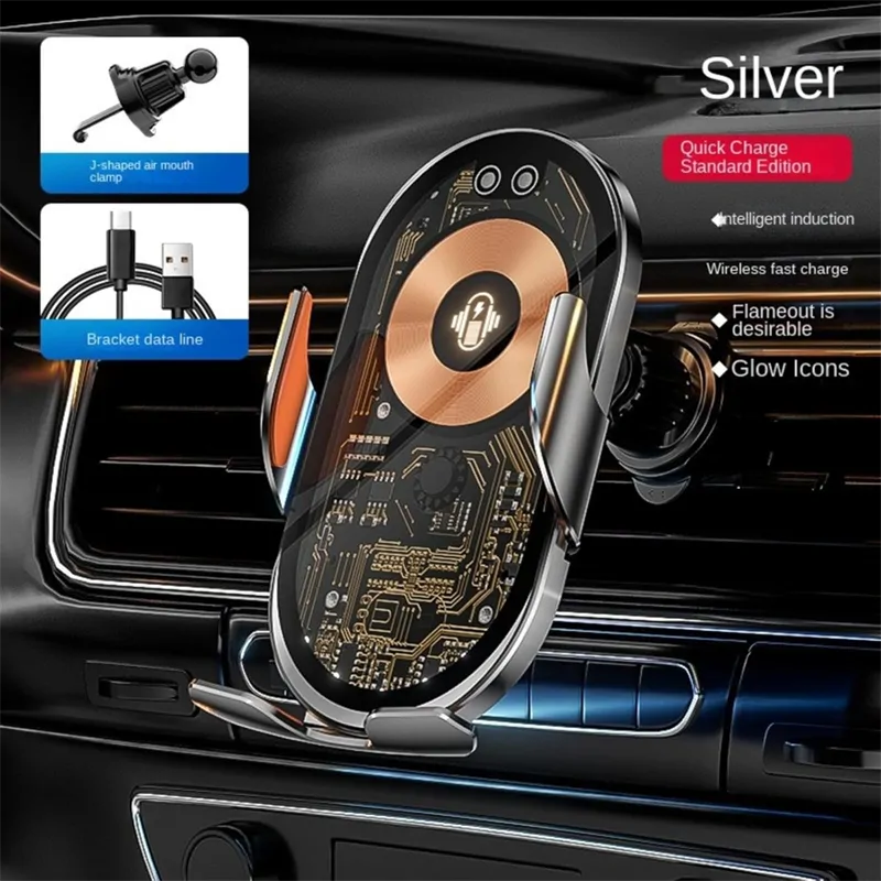 M11 Szenzoros telefontartó vezeték nélküli töltéssel