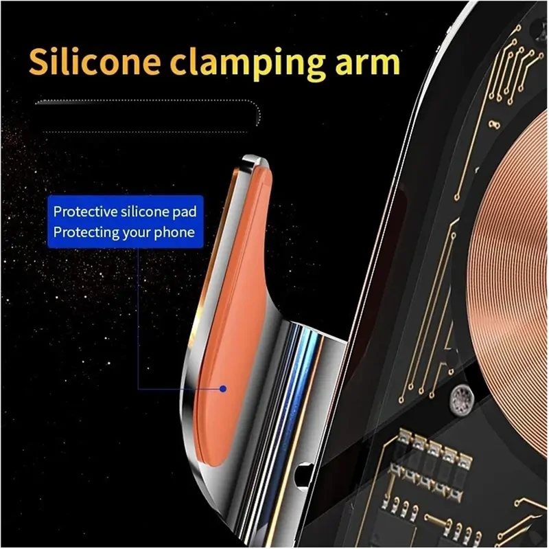 M11 Szenzoros telefontartó vezeték nélküli töltéssel