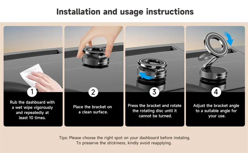 K11 összecsukható MagSafe telefontartó