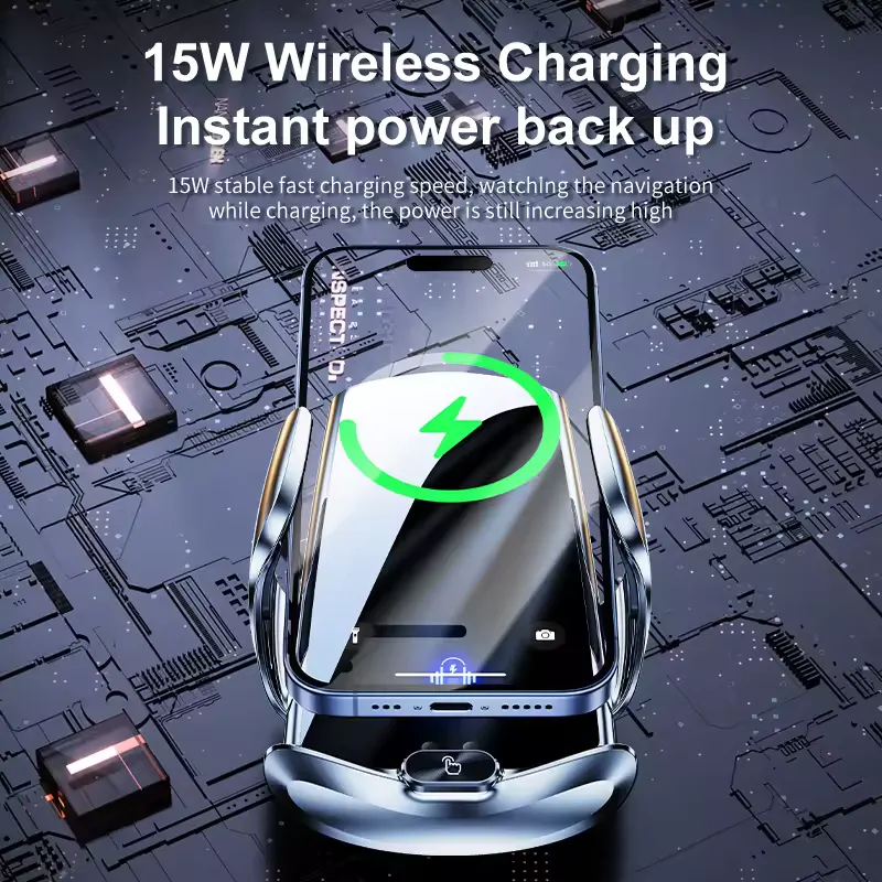 FJ22 Univerzális autós telefontartó és 2in1 töltő szellőzőrácsra