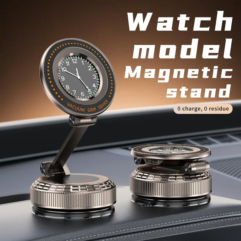 K10 Elegáns MagSafe telefontartó analóg órával